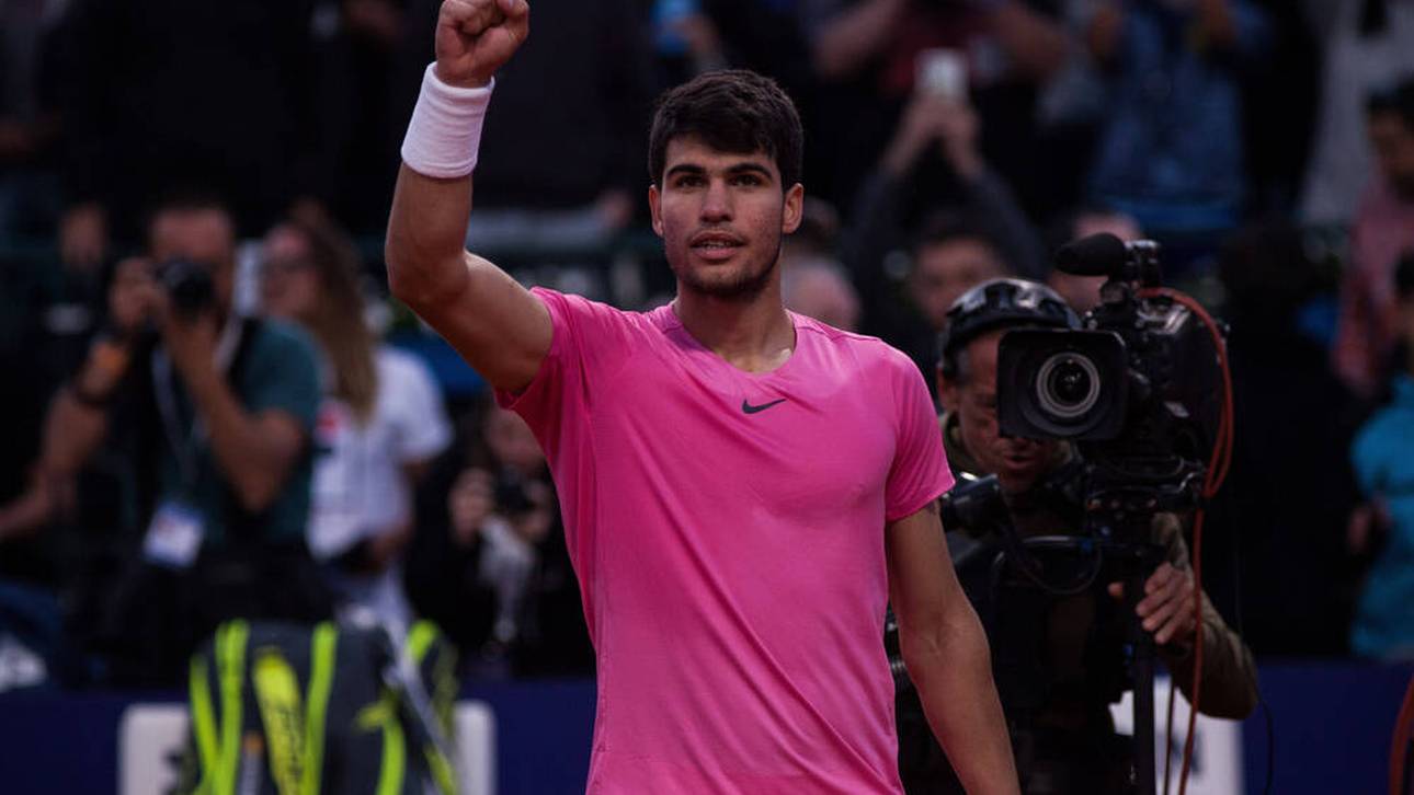 Sieg! Alcaraz glänzt bei Comeback