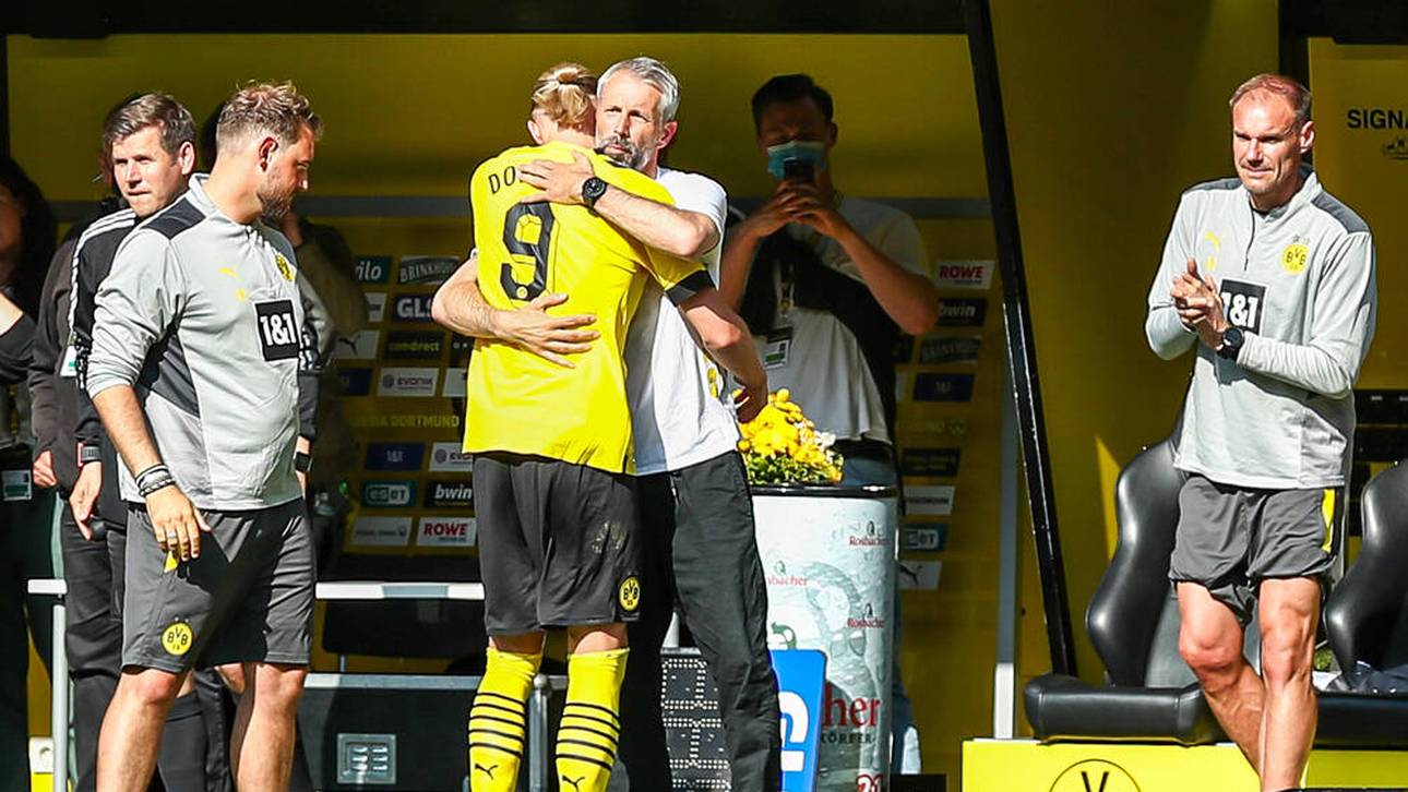 Rose scherzt über Haaland