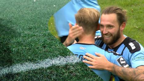 Ob der Ball drin war? Nicht sofort zu erkennen - aber das Tor des Spieltags? Ganz Klar! Oder? 