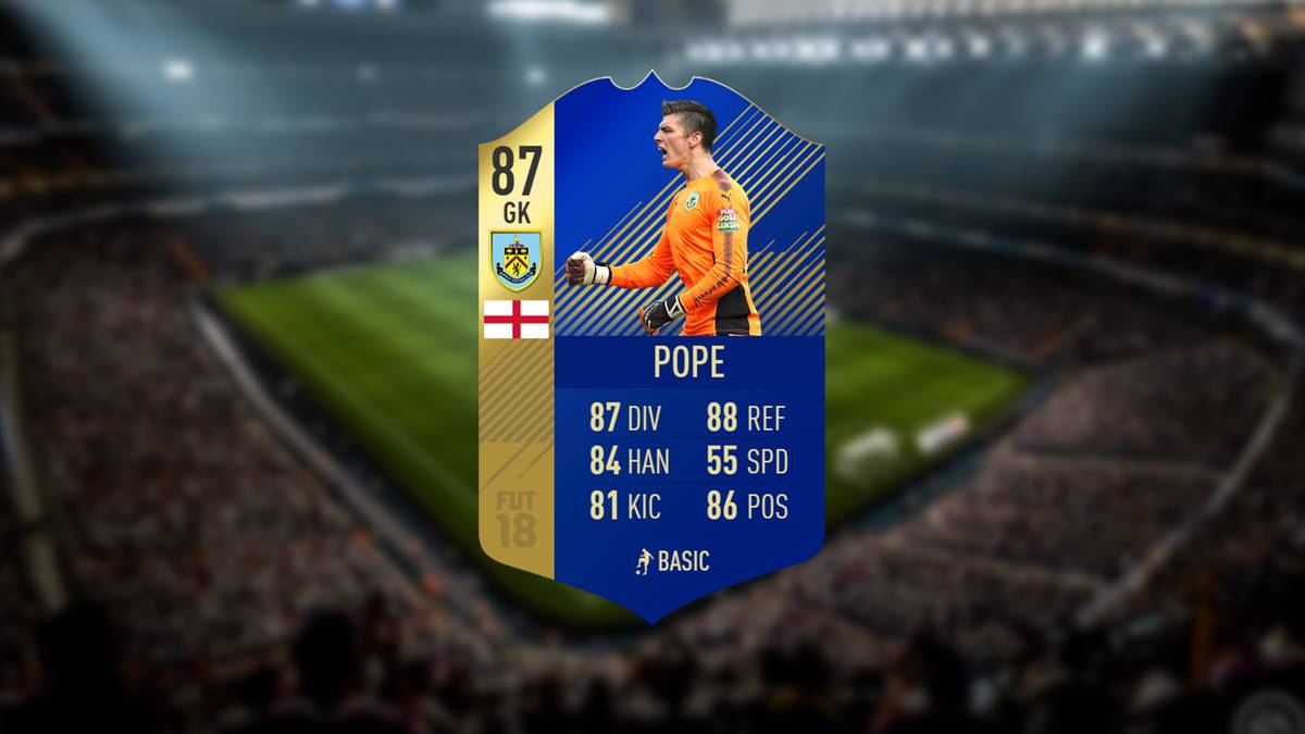 Nick Pope 87 - FC Burnley