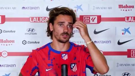 Trotz des klaren 3:0-Sieges geht Antoine Griezmann kritisch mit dem Offensivspiel von Atletico Madrid um. Der Franzose geht vor allem auf das Zusammenspiel mit Neuzugang Julian Alvarez ein.