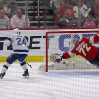 Mega-Save von Panthers-Torwart Sergei Bobrovsky in der NHL