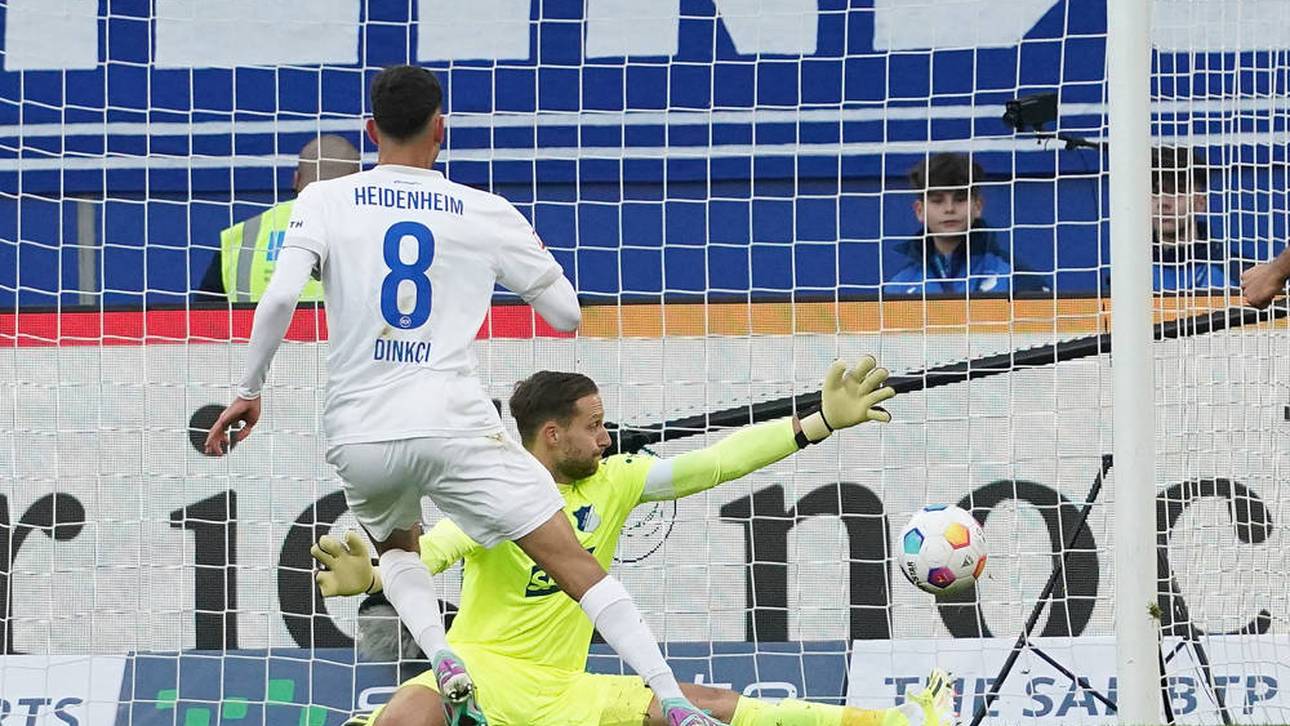 Heidenheim holt Punkt in Hoffenheim