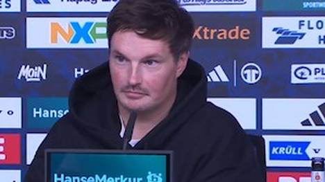 Robert Glatzel musste beim 2:1-Sieg des HSV gegen den VfB Stuttgart verletzt ausgewechselt werden. HSV-Coach Merlin Polzin ärgert die Verletzung des Stürmers.