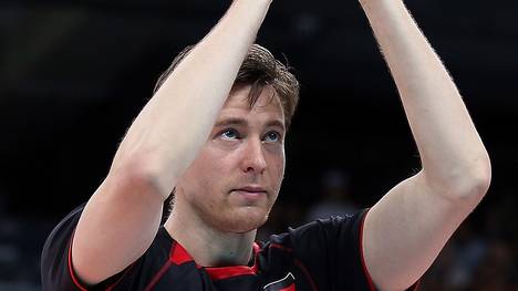 Jochen Schöps im Trikot der Volleyball-Nationalamannschaft Deutschlands