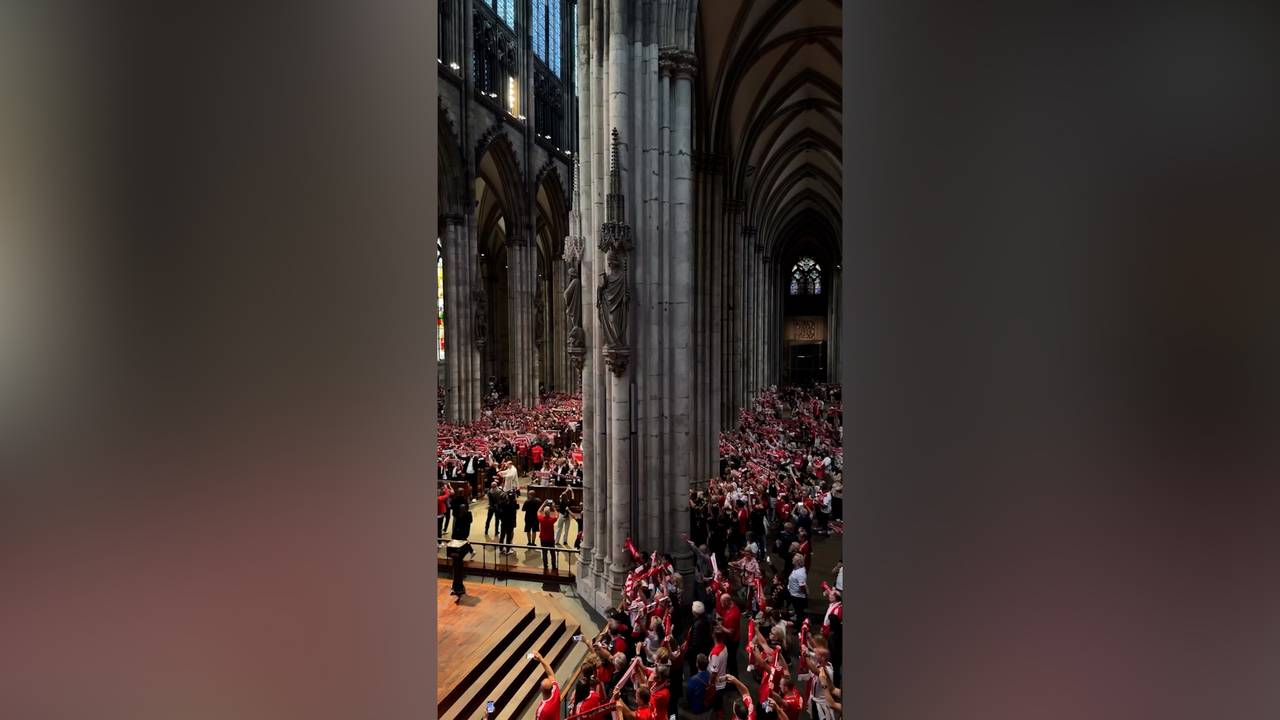 Emotionen pur: Wenn der Dom zum FC-Stadion wird