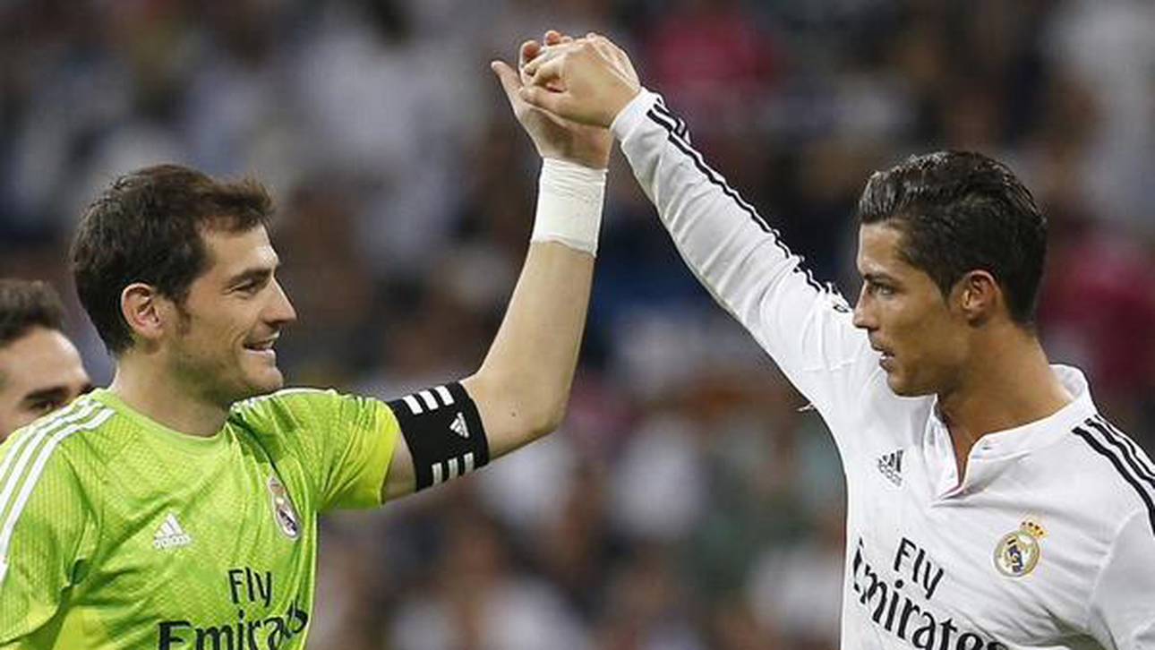 CR7 verabschiedet Casillas
