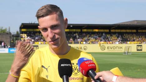 BVB-Innenverteidiger Nico Schlotterbeck wird wenige Tage vor der Auslosung der Champions League auf den neuen Modus der Königsklasse angesprochen - und zeigt sich noch einigermaßen ratlos.