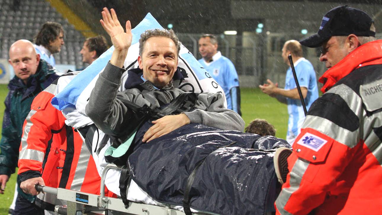 Olaf Bodden bei einem Benefizspiel im Jahr 2013