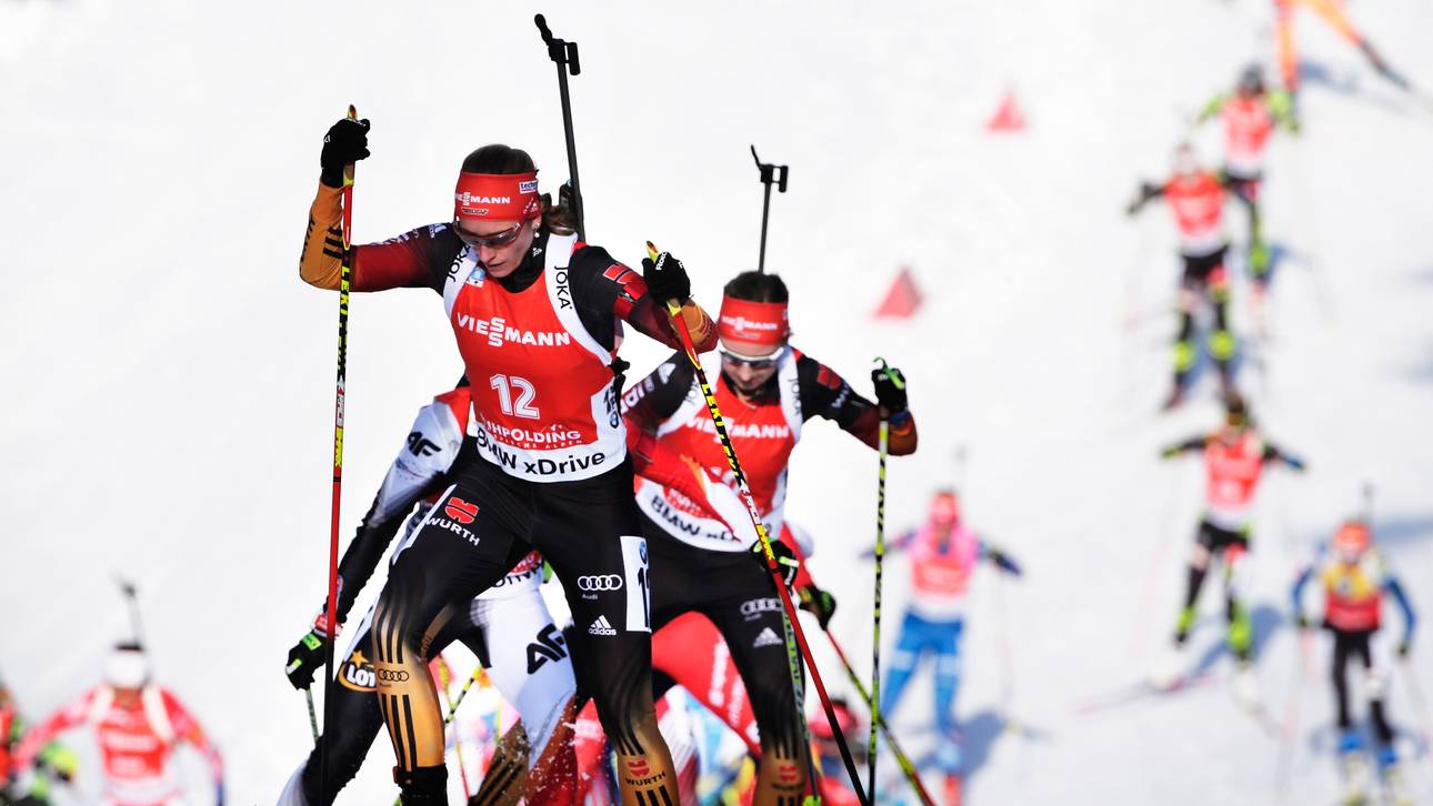 Staffel gibt Medaille als Ziel aus