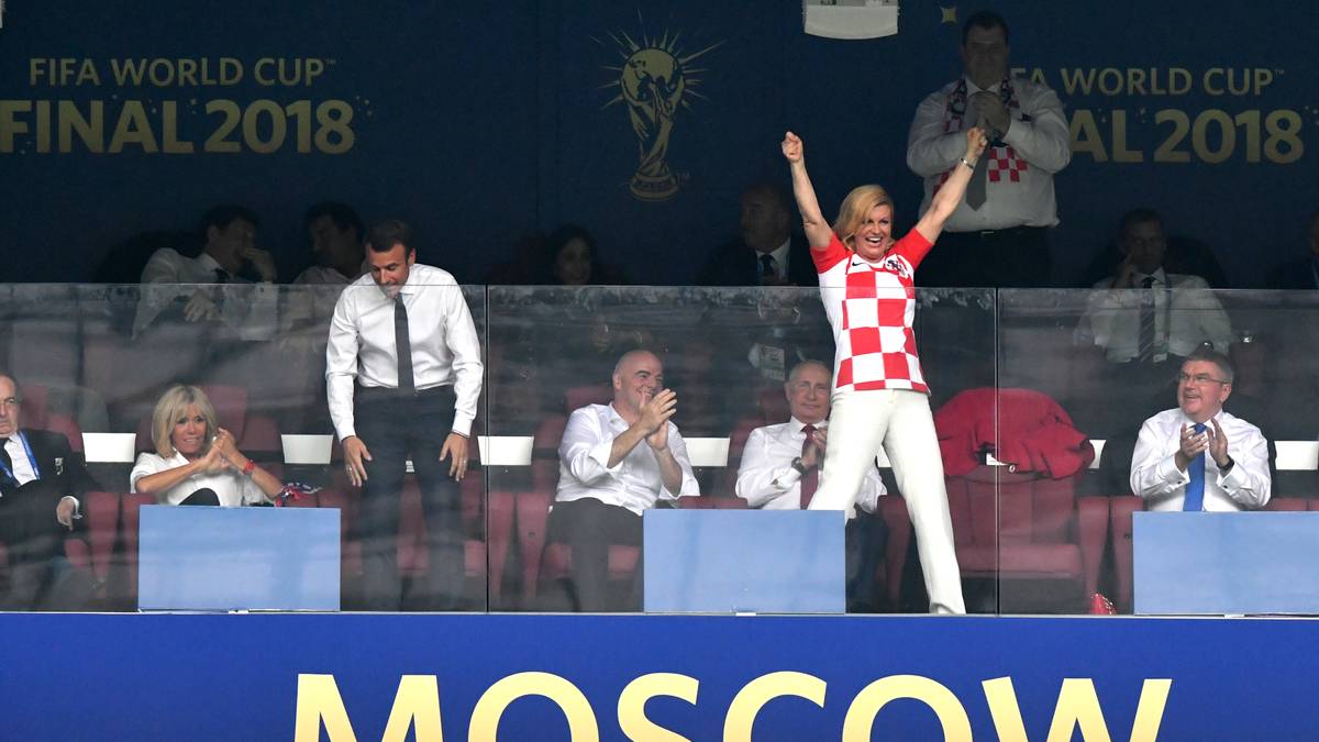 Darüber freut sich natürlich auch Präsidentin Grabar-Kitarovic