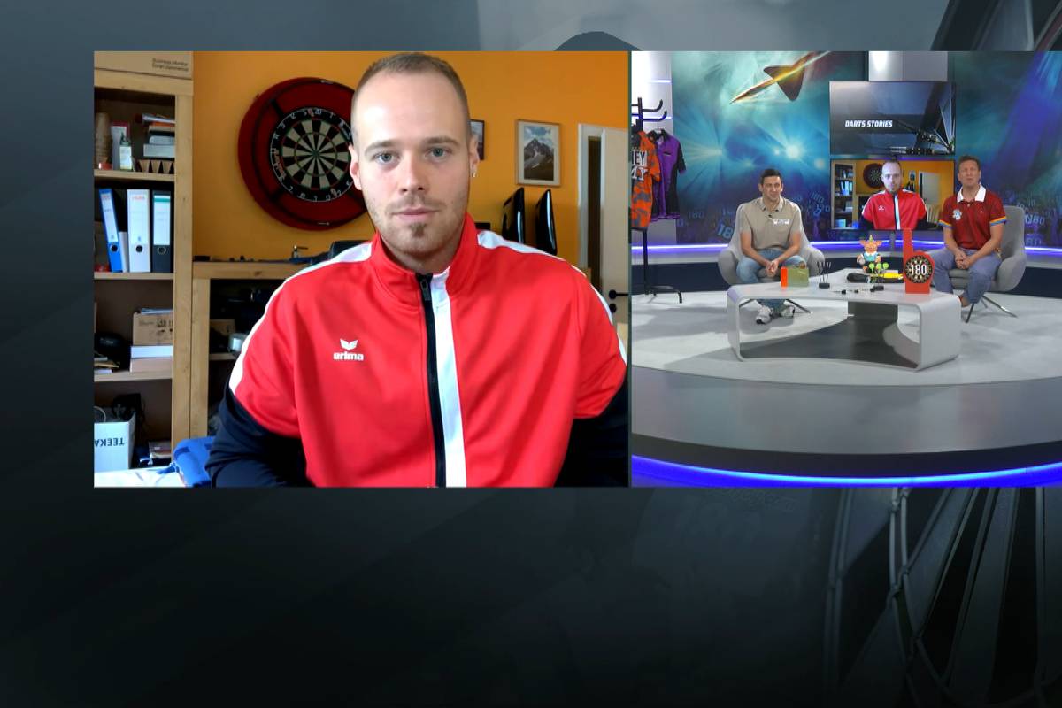 Basti Schwele und Robert Marijanovic präsentieren die Darts Stories der WM 2019