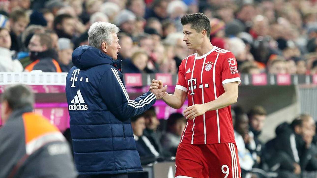 So huldigt Heynckes Lewandowski