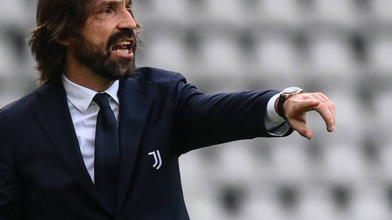 Juve-Trainer Pirlo denkt nicht an Rücktritt