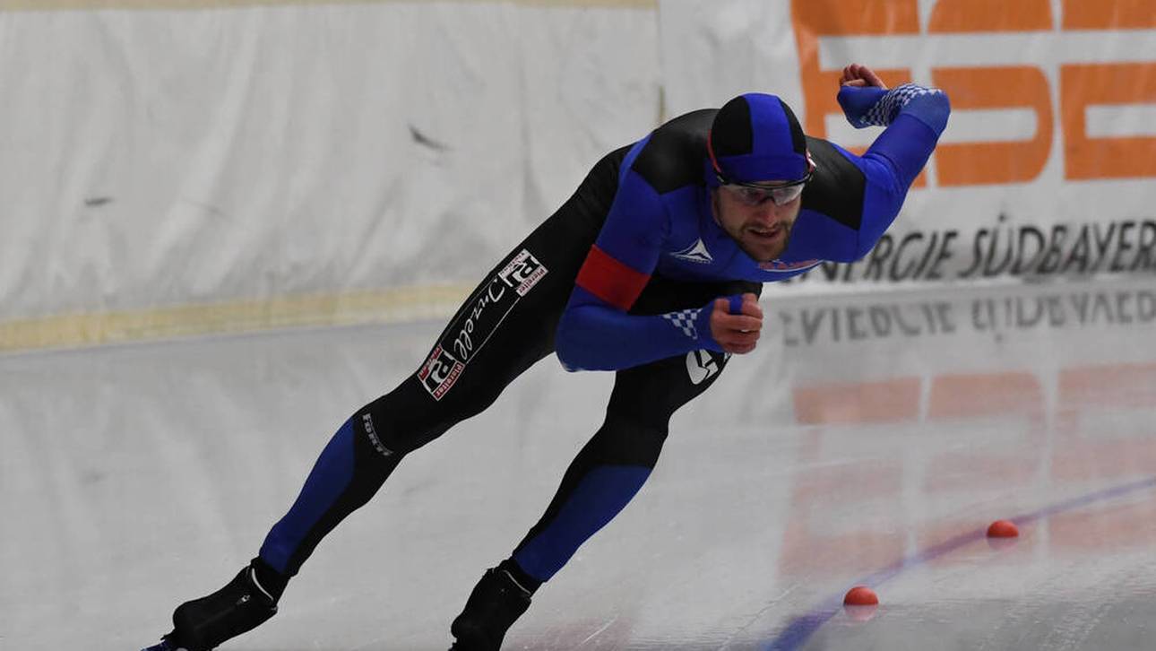 Deutscher Rekord im Eisschnelllauf