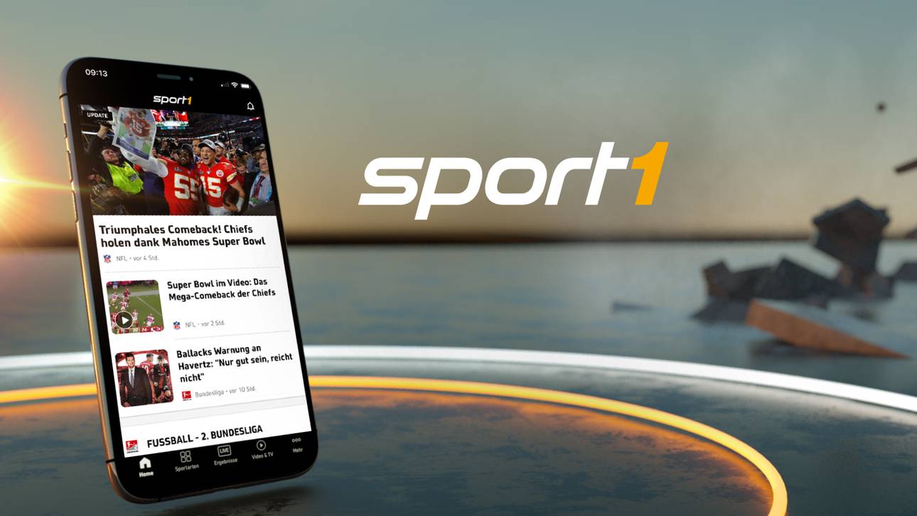 Hier sind Sportfans mittendrin in der ganzen Welt des Sports: Neue SPORT1 App bietet noch mehr Sport-Highlights in neuem Design und optimierter User Experience