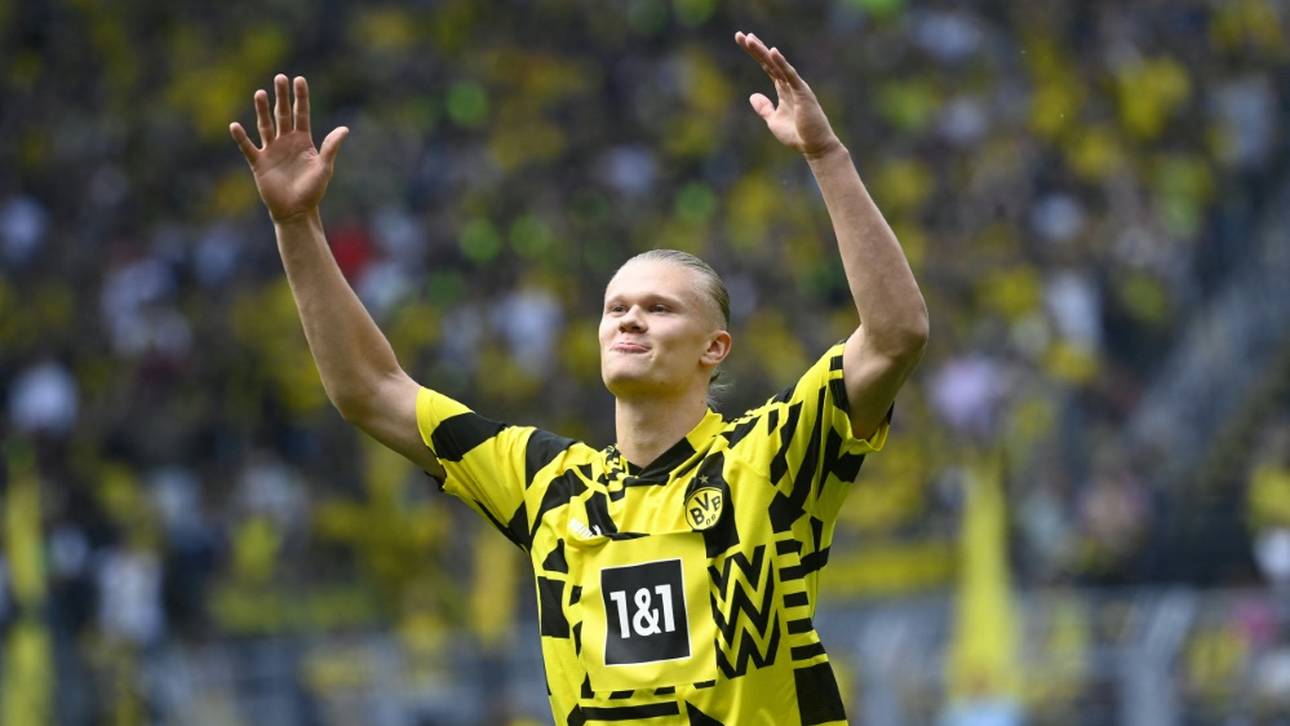 Haaland-Kunstwerk enthüllt