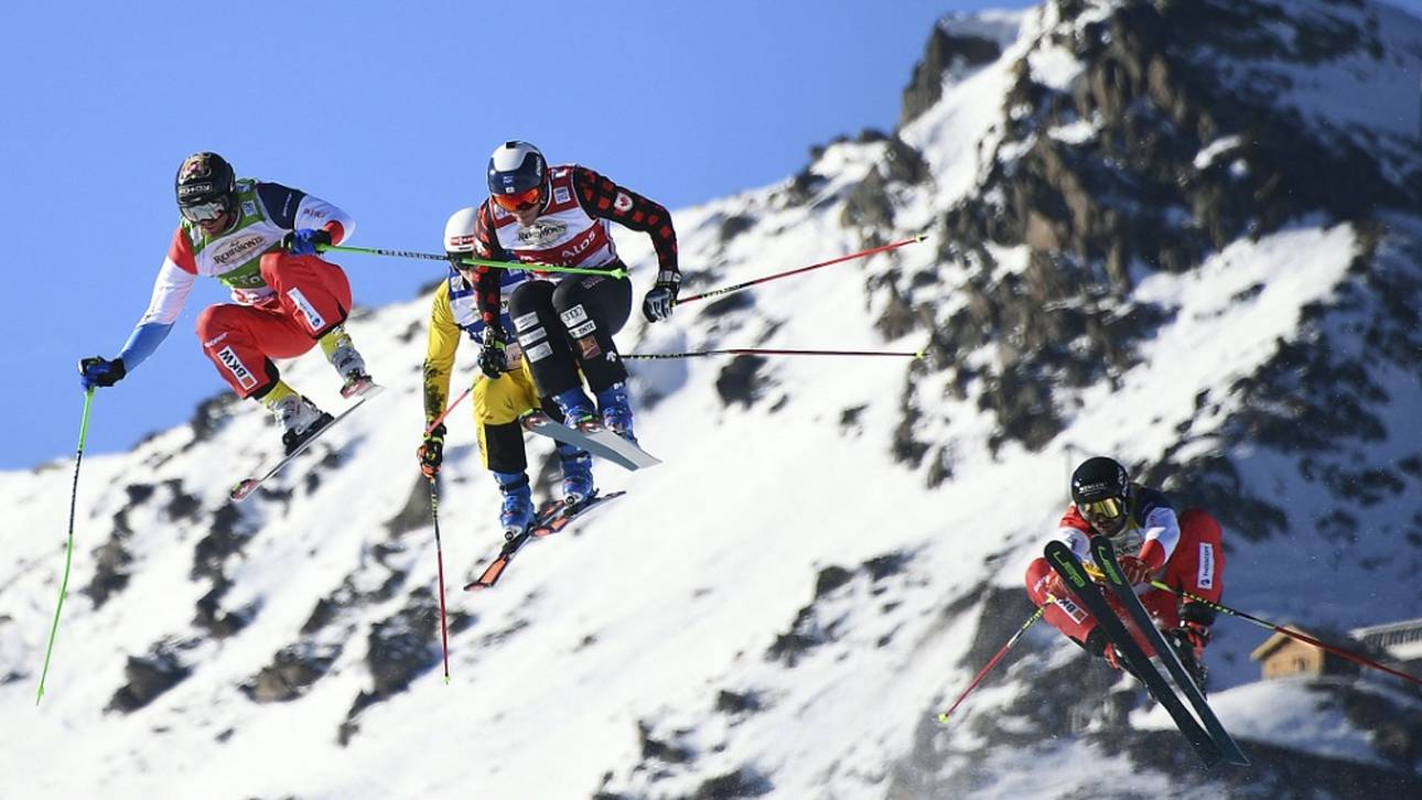 Skicrosser verpassen Podestplätze
