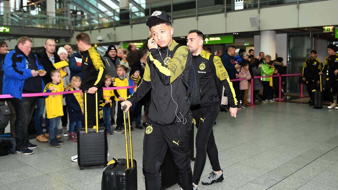 BVB verspätet zum Trainingslager