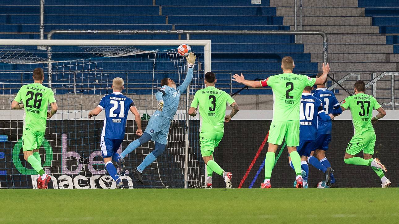 Sandhausen feiert Überraschung