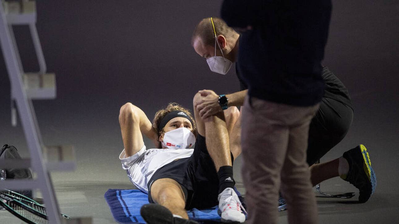 Zverev gelingt blutiger Sieg