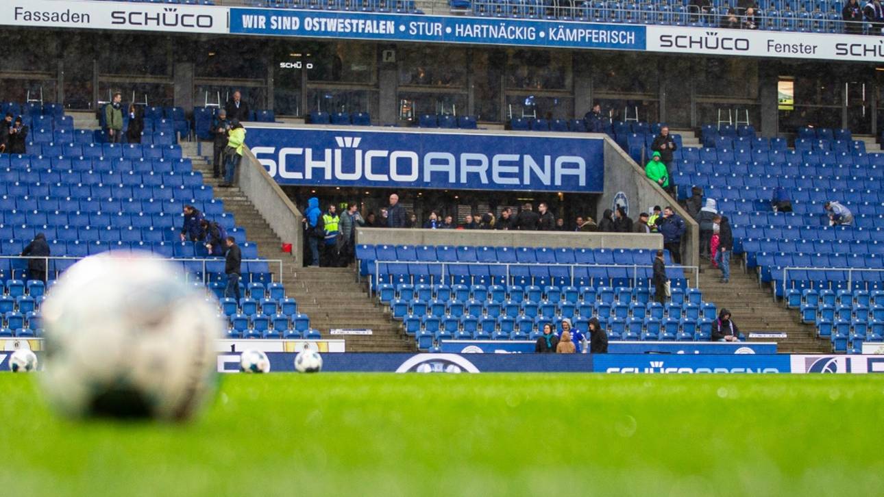 Bielefelder mit Gehirnerschütterung