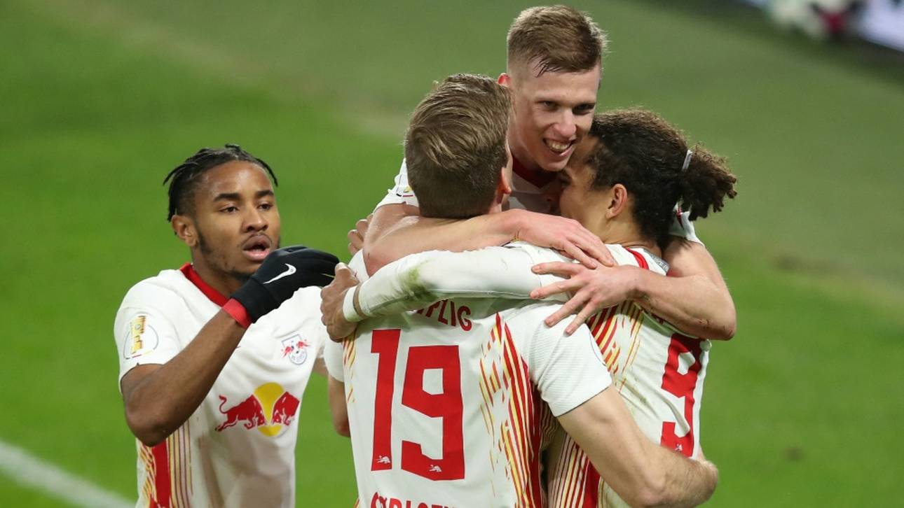 Leipzig darf weiter vom Pokalsieg träumen – Kiel beendet Essens Märchen