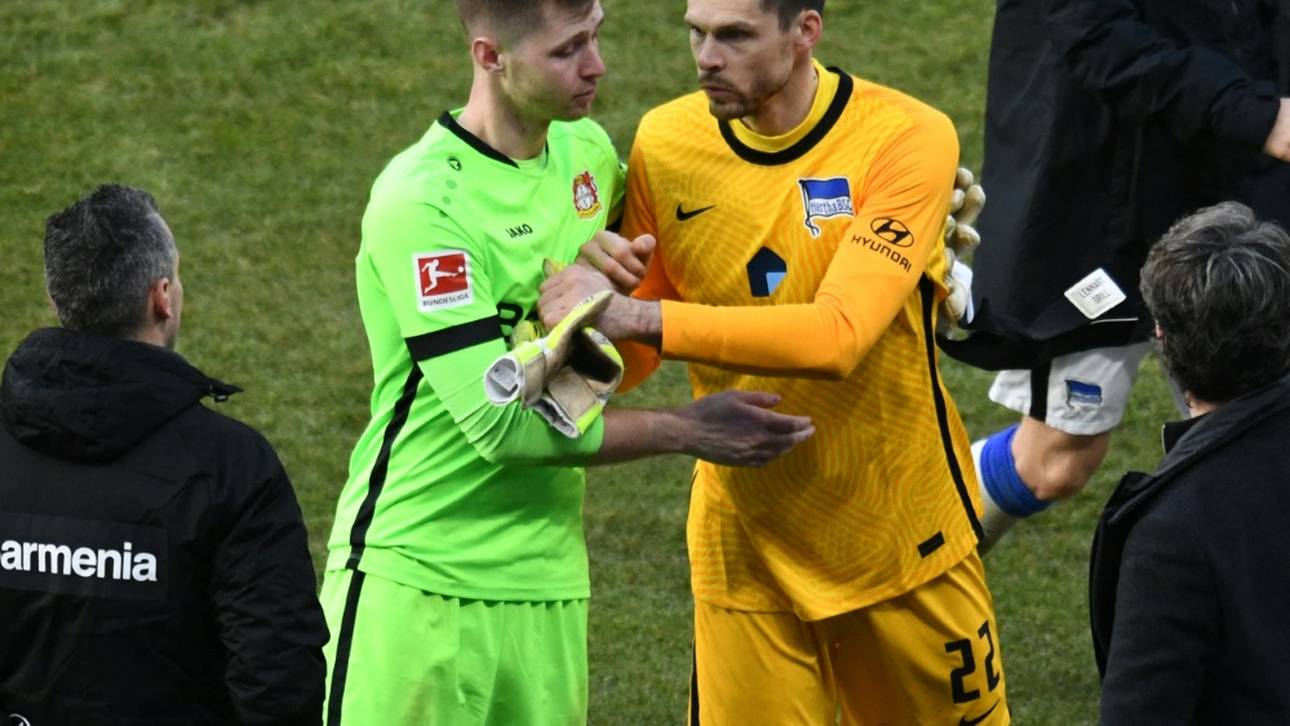 Corona-Infektion: Hertha im Derby ohne Torhüter Jarstein