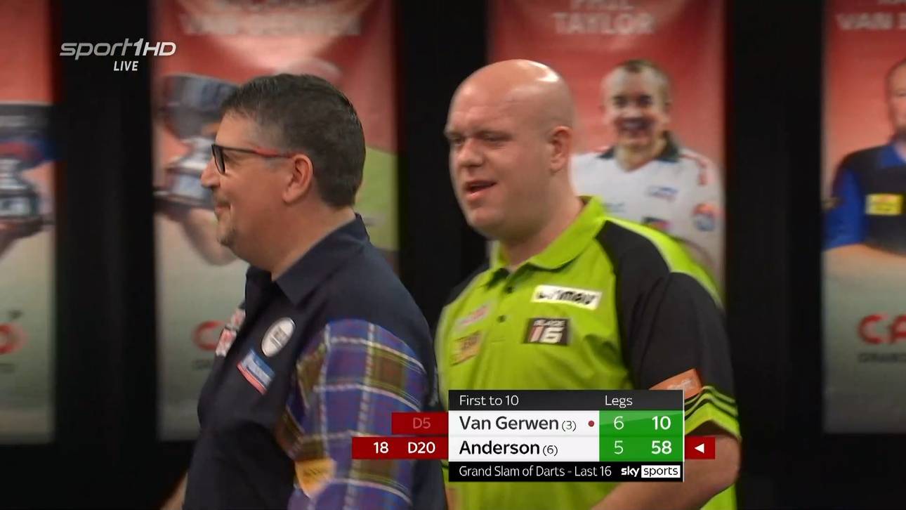 Wieder Zoff um van Gerwen!