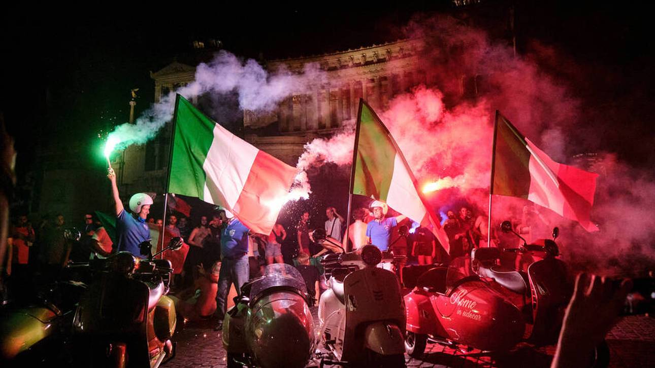 Begeisterung in Italien über den Erfolg der Squadra Azzurra