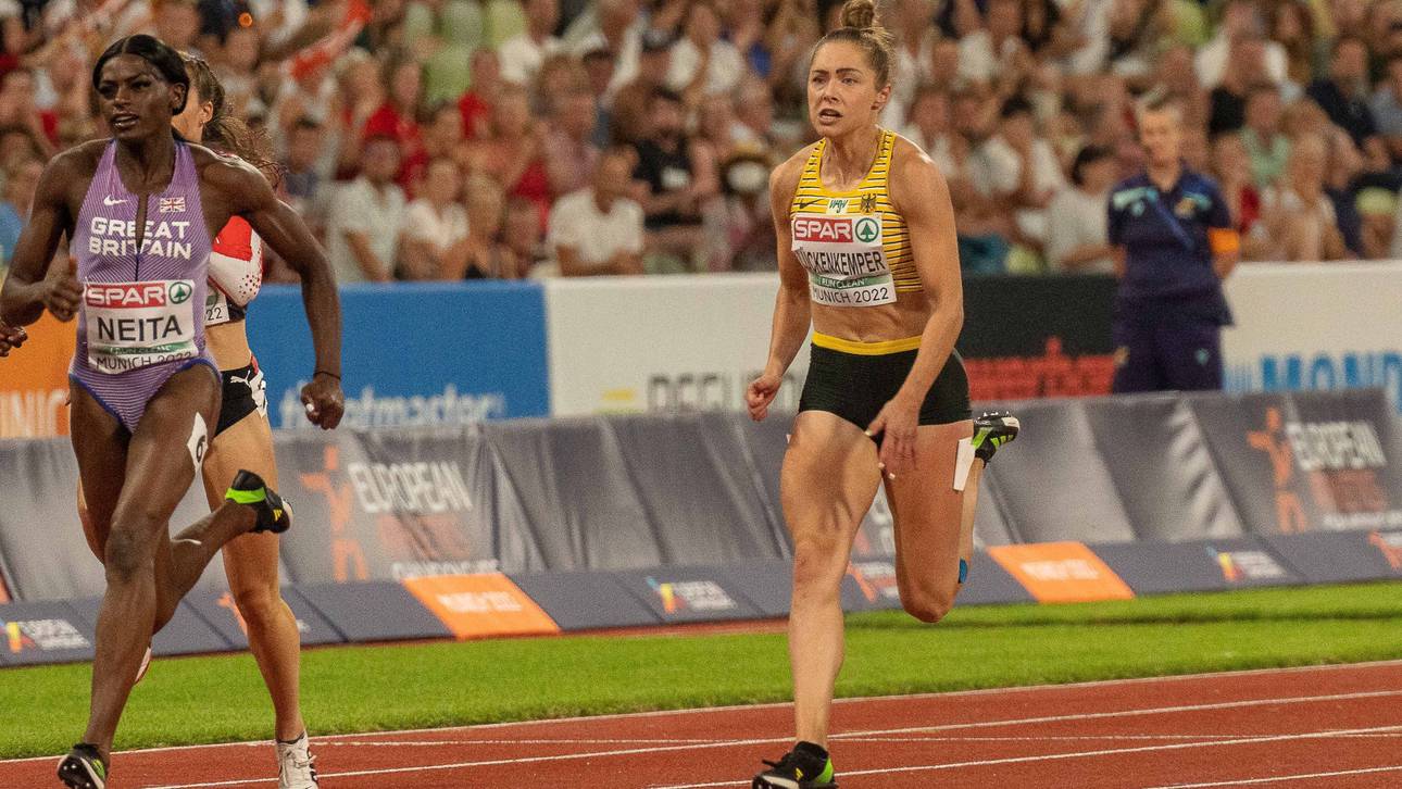 Drittschnellste! Lückenkemper im Finale