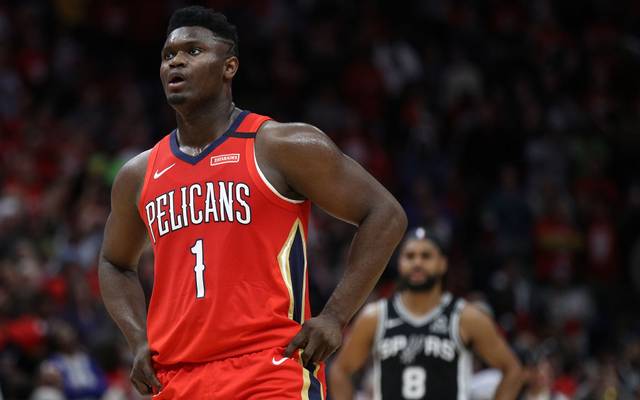 Nba Zion Williamson Gibt Debut Bei Niederlage Der New Orleans Pelicans Gegen Spurs