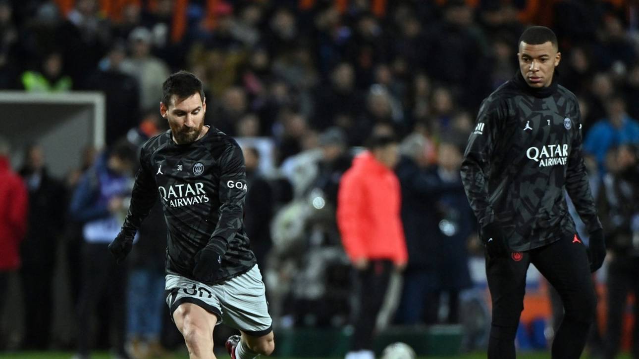 Vor Bayern-Kracher: Messi und Mbappe trainieren