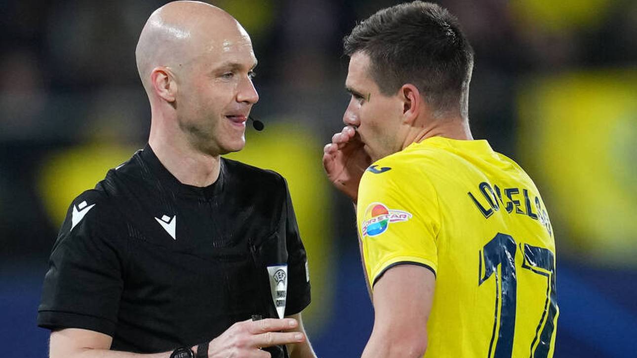 Anthony Taylor beim Spiel der Bayern gegen Villarreal