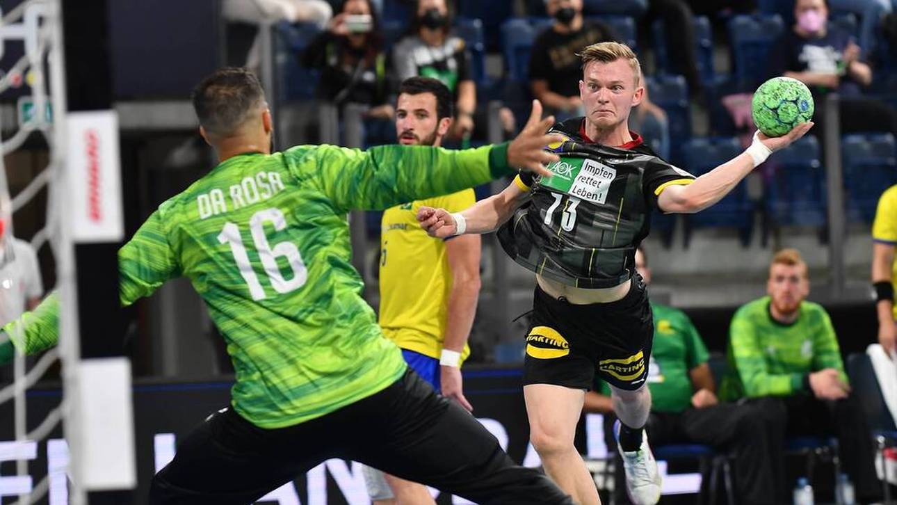 Handball, Olympia-Härtetest: DHB-Team besiegt Brasilien bei Drei-Nationen-Turnier