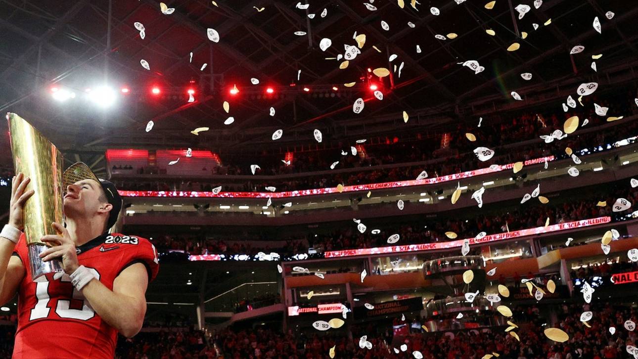 Football: Bulldogs holen mit Rekordsieg College-Titel