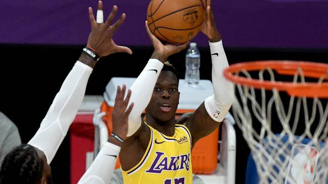 Lakers Trikot Schröder : Nba Los Angeles Lakers Mit Dennis Schroder Schlagen Charlotte Hornets