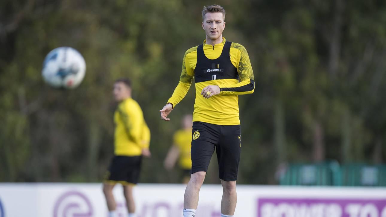 Reus zurück im BVB-Teamtraining