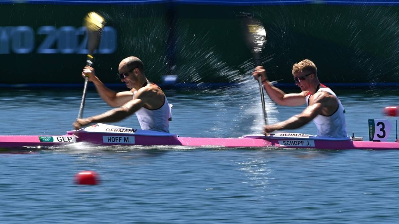 Deutscher Kajak-Zweier holt Silber