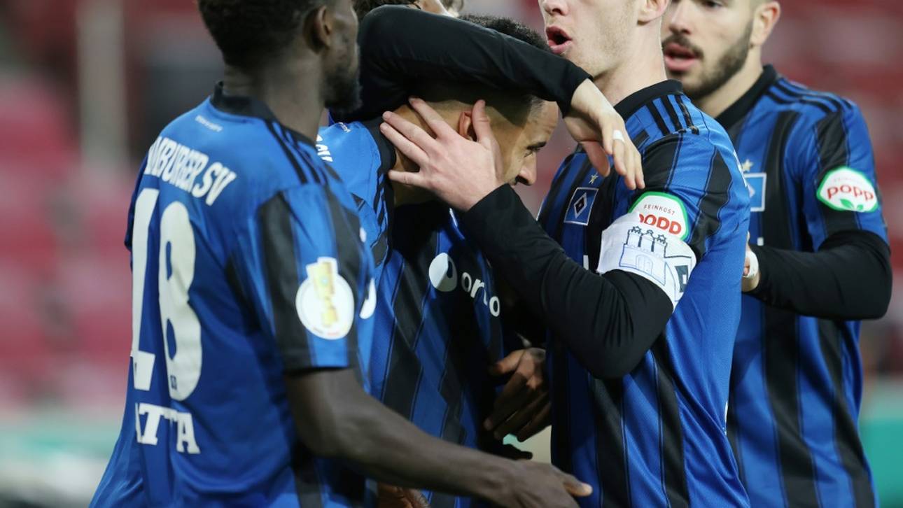 HSV düpiert Köln: Zweitligist siegt im Krimi vom Punkt