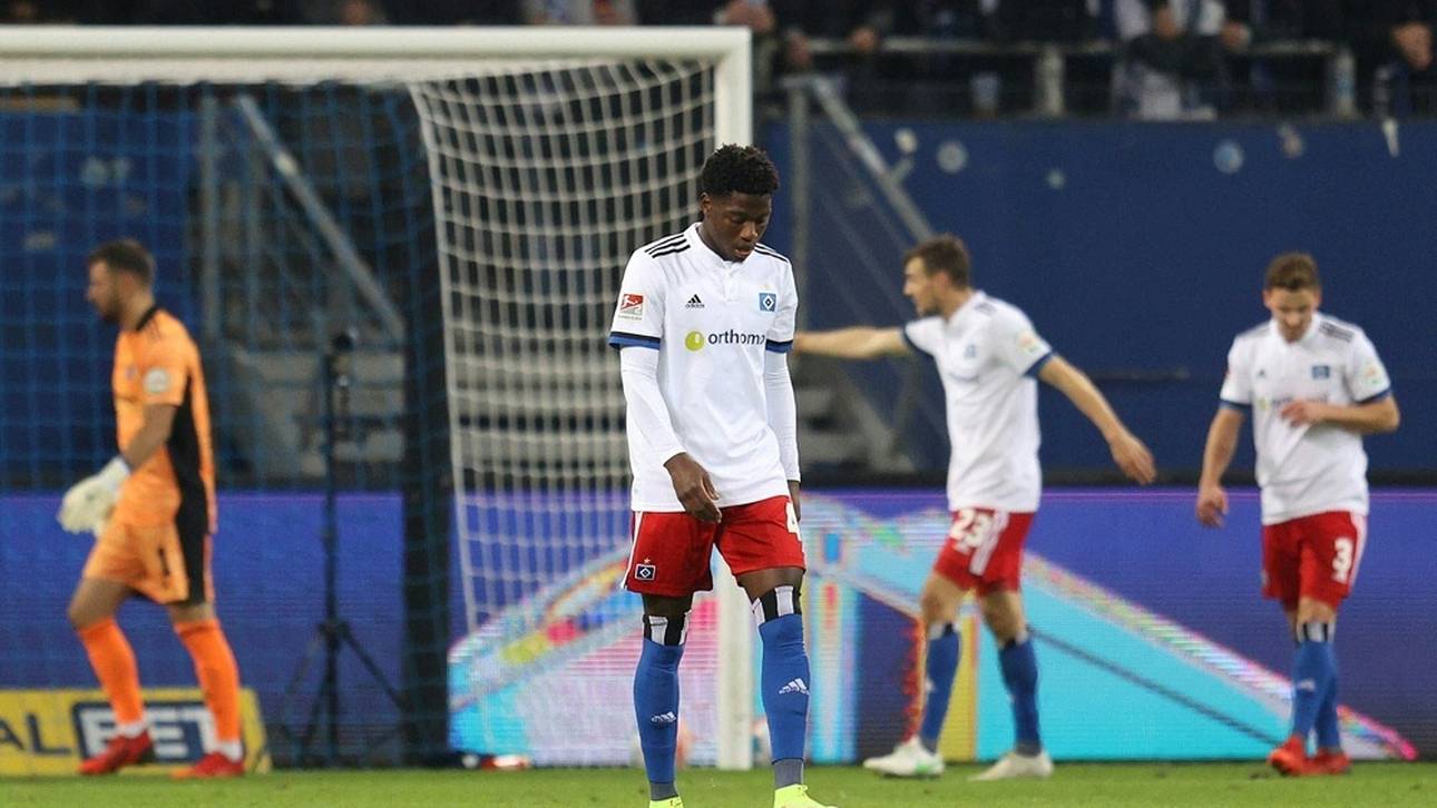 Trotz Führung und Überzahl: HSV verpasst Sieg gegen Düsseldorf