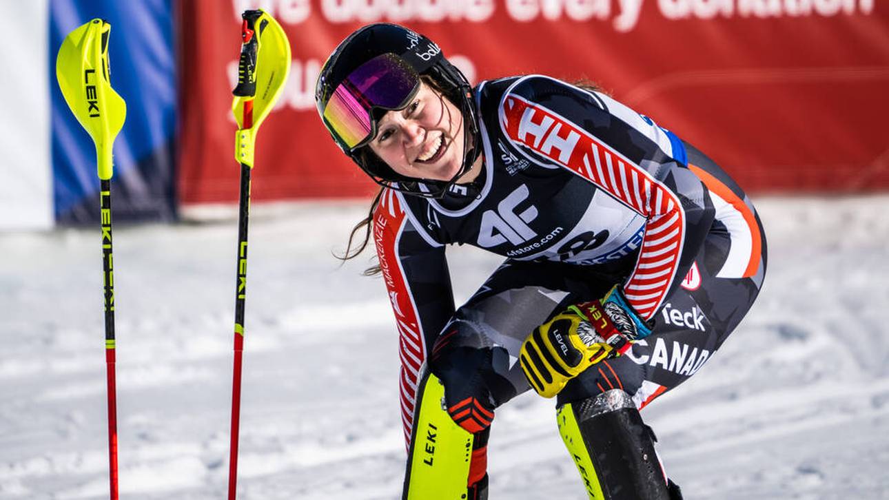 Laurence St-Germain holte völlig überraschend WM-Gold im Slalom