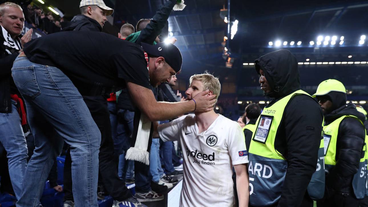 SGE-Fans gaben Hinteregger Halt