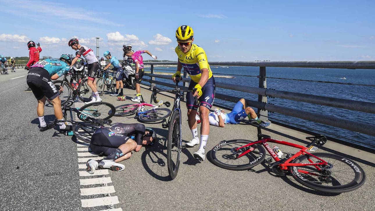 Schwere Stürze bei Tour de France