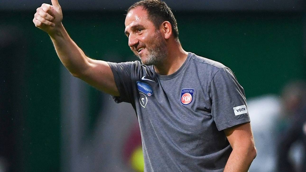 Heidenheim springt auf Relegationsplatz drei