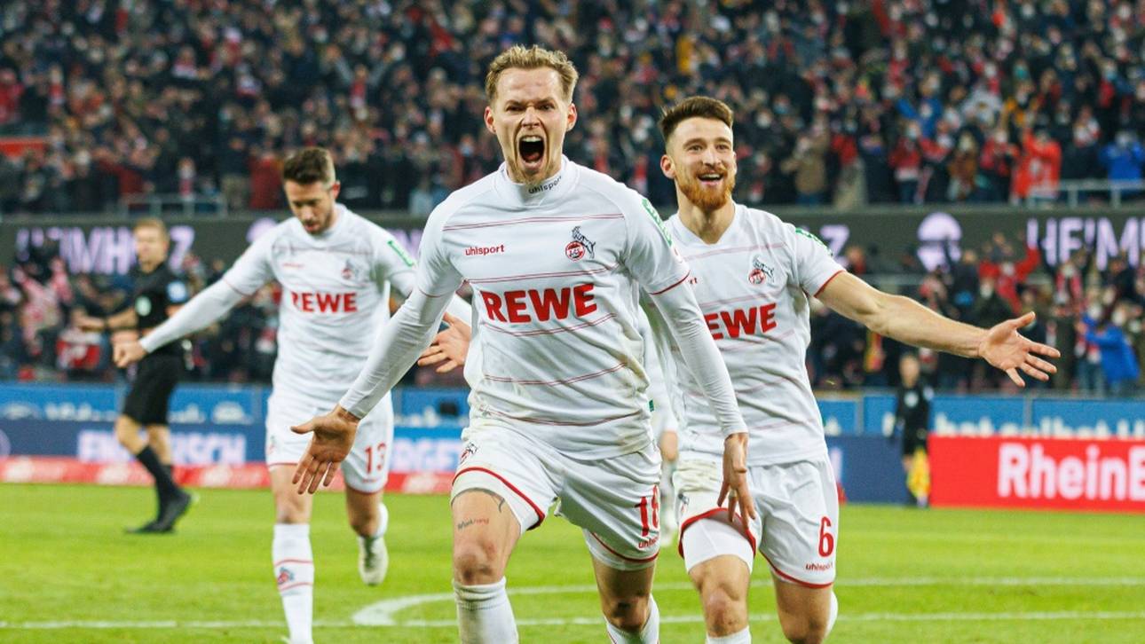 Vor 50.000 Zuschauern: Köln feiert Derbysieg gegen Gladbach