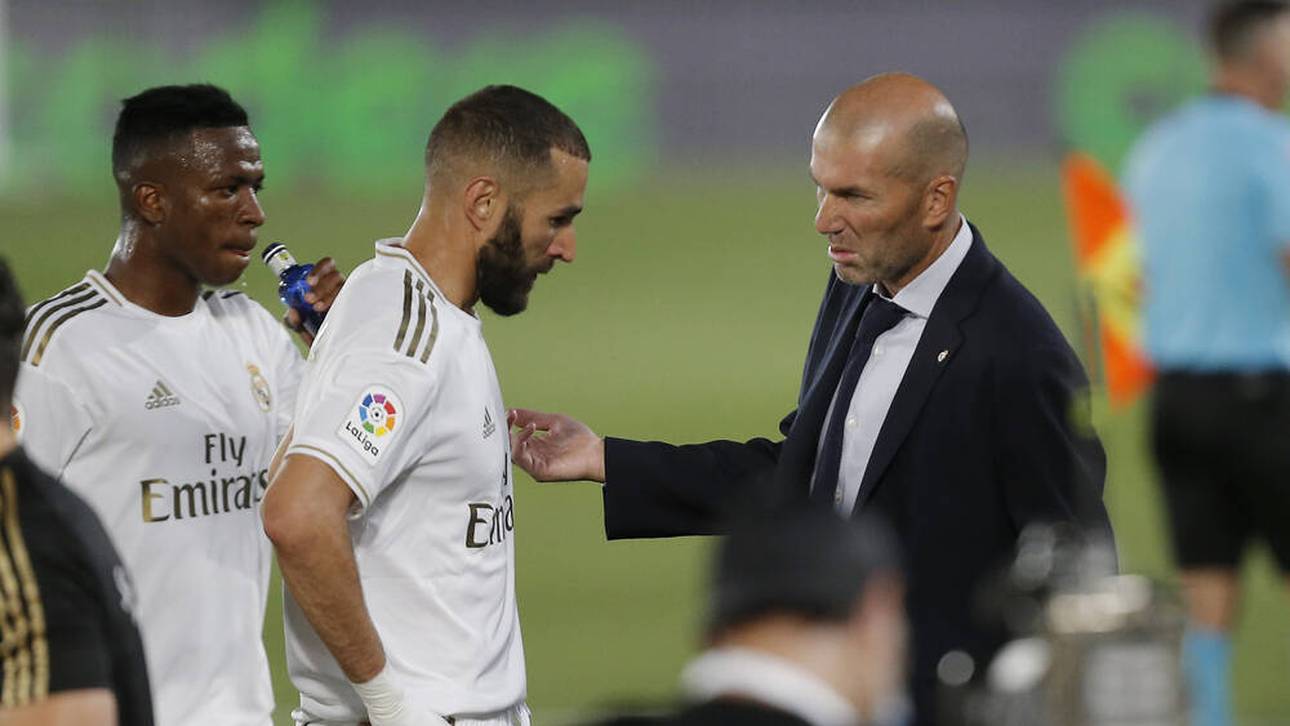 Vor CL-Spiel: Real geht am Stock