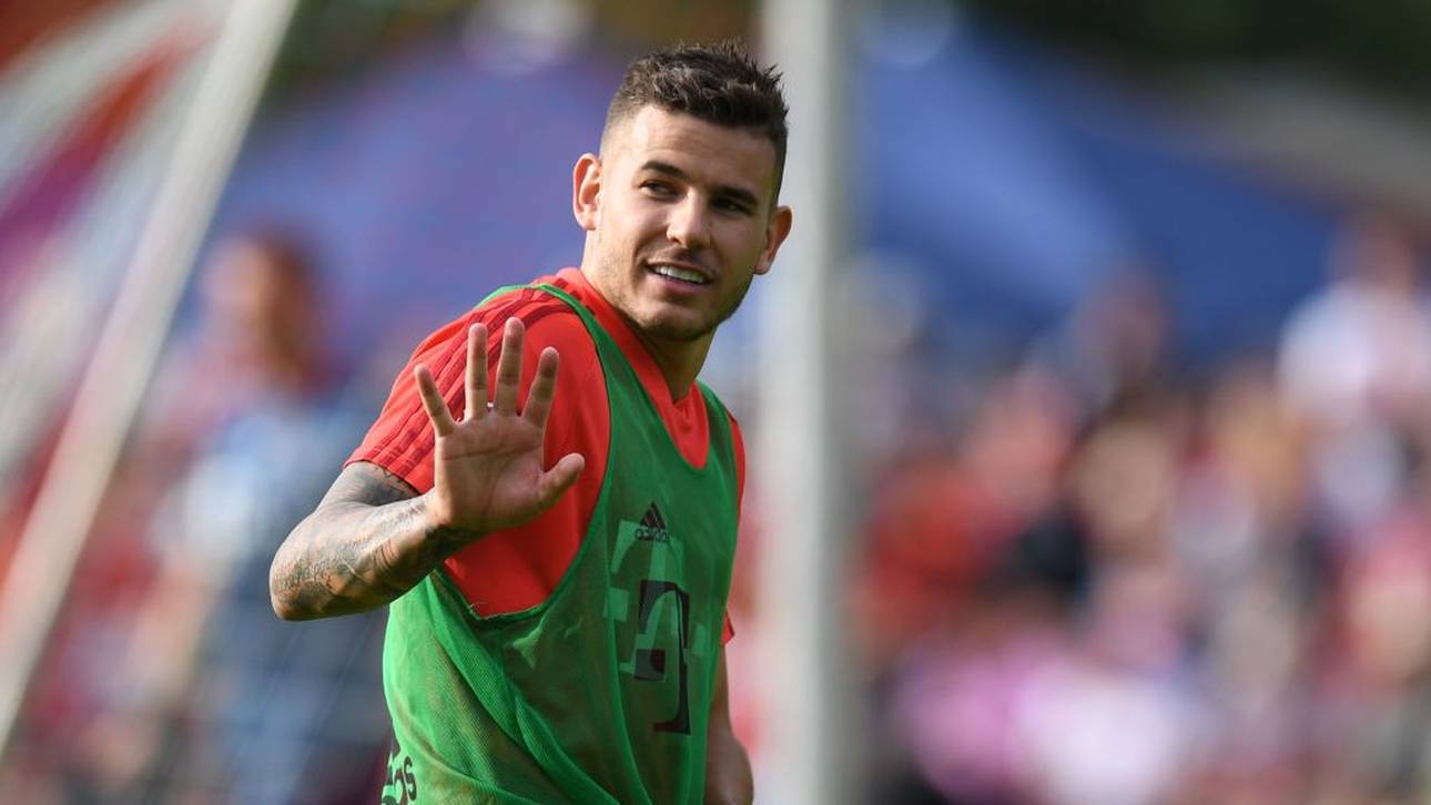 Hernández im Mannschaftstraining