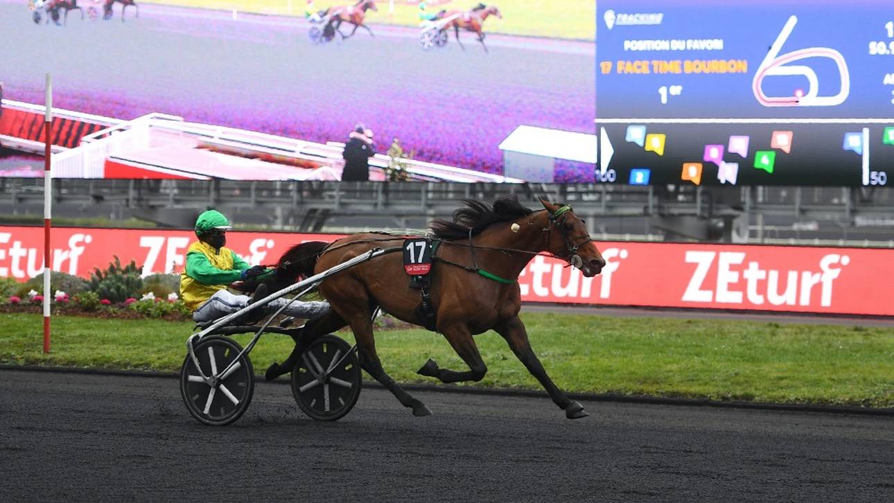 Trab: Face Time Bourbon wiederholt Vorjahressieg beim Prix d’Amerique