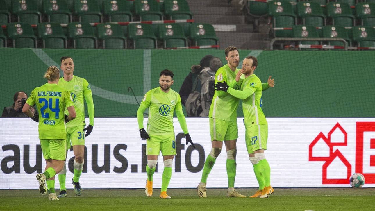 Weghorst führt VfL ins Viertelfinale